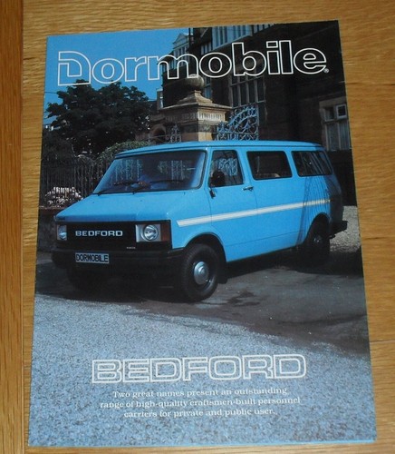 Bedford dormobile brochure - bedford,