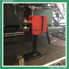 Hand Swager Jenny Bead Roller 50mm Throat 1.2mm Capacity 20mm & 40mm Flat Rolls