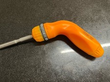 Snap On Snap On SSDMRE4 Ratchet Ring Screwdriver Orange Ergonomic Rare