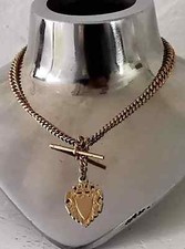 Heavy Antique 9ct Gold Double