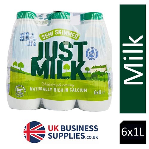 Semi skimmed just milk - just,