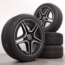 18" Mercedes A B CLA 177 247 118 Original AMG Rims Tyres DOT22