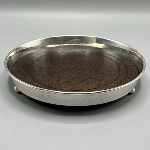 Vintage silver plate drinks - silver,