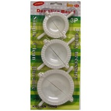 3 Dumpling Mould Press Pasty