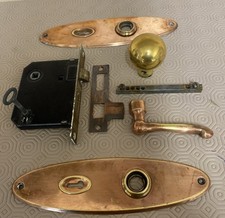 Vintage Brass Door Knobs Brass