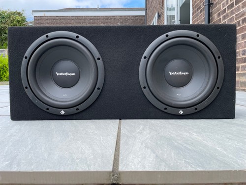 Rockford fosgate twin - twin, 10-inch