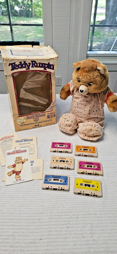 Vintage teddy ruxpin 1985 - vintage,
