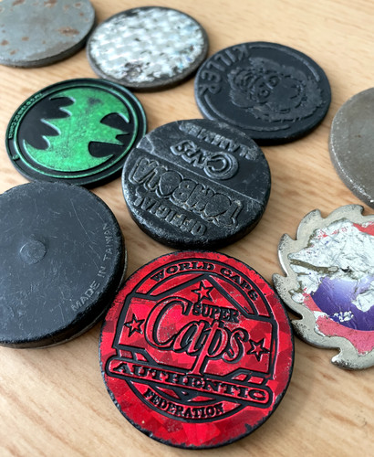 Vintage 1990s pog - 1990s, slammers
