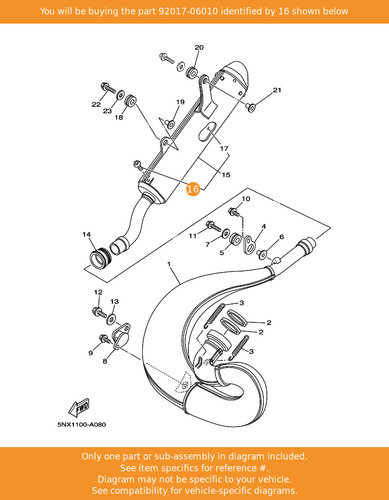 Yamaha bolt button head - yamaha,