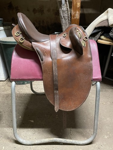 Australian stock saddle - stock, 18