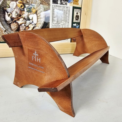 Vintage cherry wood book - cherry,