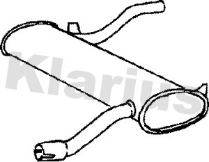 Klarius th150e rear - klarius, exhaust
