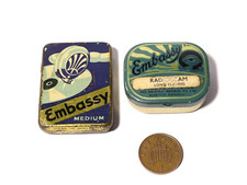 2 x Vintage Embassy Gramophone