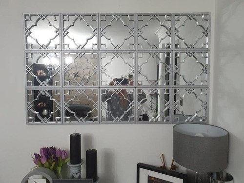 Set silver moroccan tile - 3,