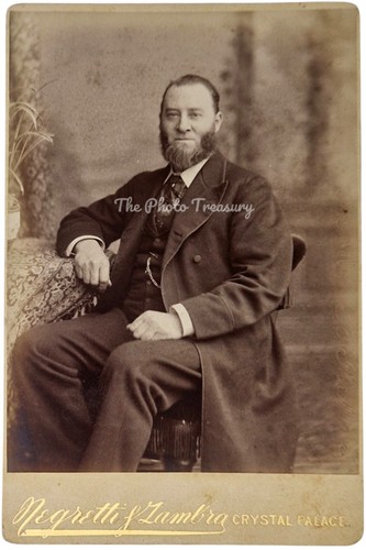 Cabinet card negretti - &, zambra