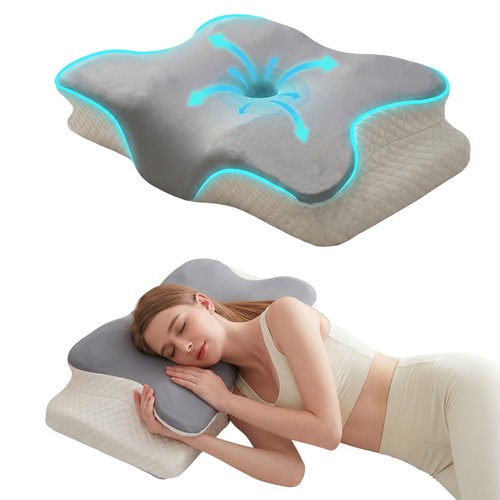 Ergonomic pillow cervical neck - ergonomic,