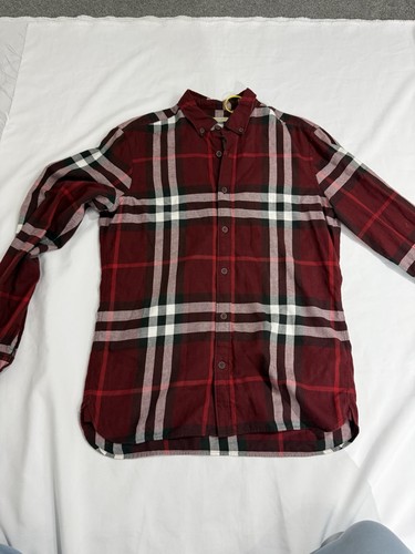 Men burberry burgundy - burberry,