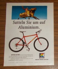 Rare Advertising Kettler Alloy Wheel Adventure XR Mountain Bike 1984