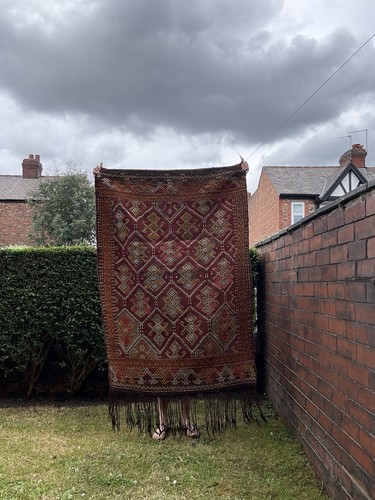 Antique kilim rug - wool, goat