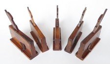 5 'T' Profiled Coachmaker's Rebate Planes, Griffiths, Nurse, Williams