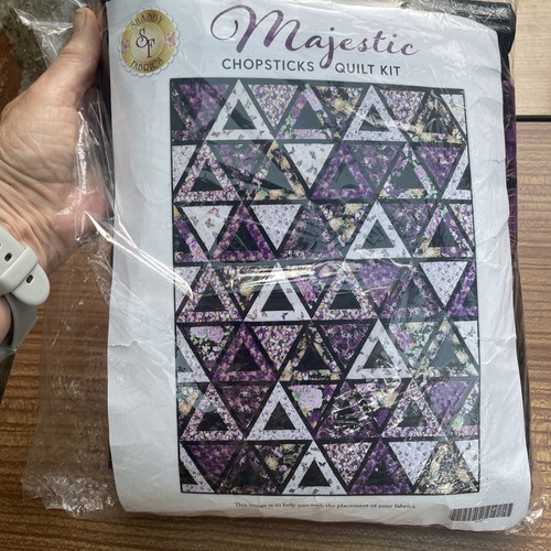 Chopsticks quilt kit - kit, majestic