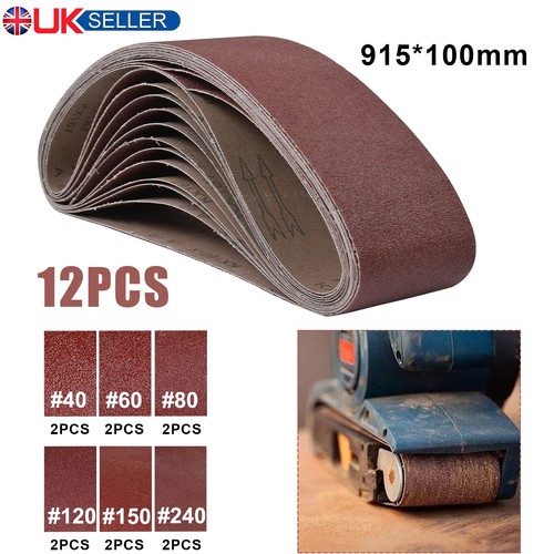 915x100mm sanding belts - 915x100mm,