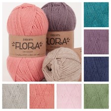 Drops Flora - 4ply Yarn Alpaca