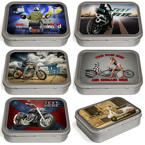 Personalised tobacco tin - personalised,