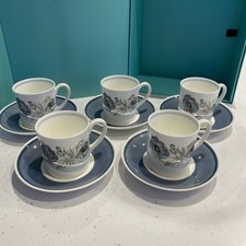 5 x Wedgwood Susie Cooper Glen