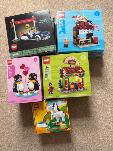 Lego limited edition gwp sets - lego,