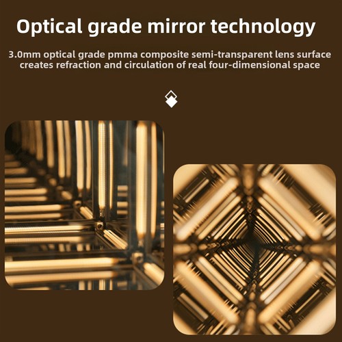 Infinity mirror cube light - infinity,