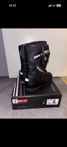 Bike motorcycle boots size - bike,
