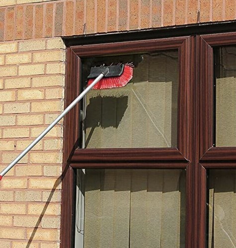 Window cleaning round bath - cleaning,