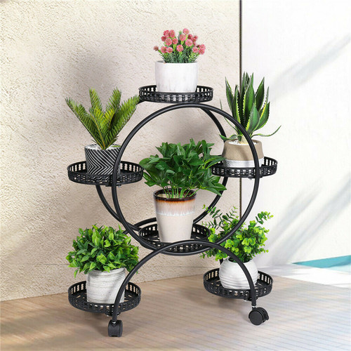 Mobile plant stand flower pot - plant,