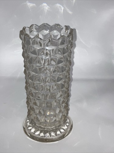 Vintage clear pressed glass - vintage,