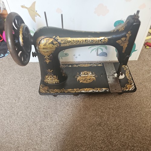 Antique singer model sewing - singer, 27