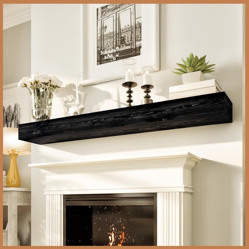 Deep beam wood shelf - beam,