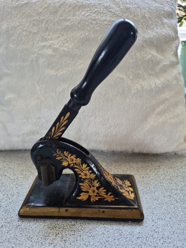 Cast iron press embossed - iron,