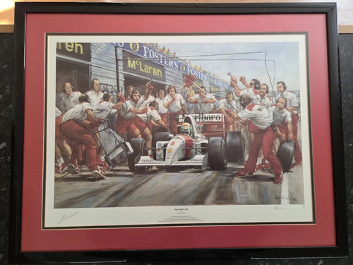 Ayrton senna pitstop - senna, 1933