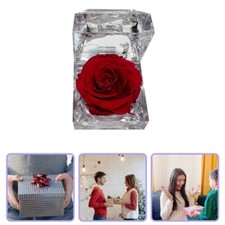 Eternal Real Flower Preserved Rose Valentine's Anniversary Mothers Day Gift Box