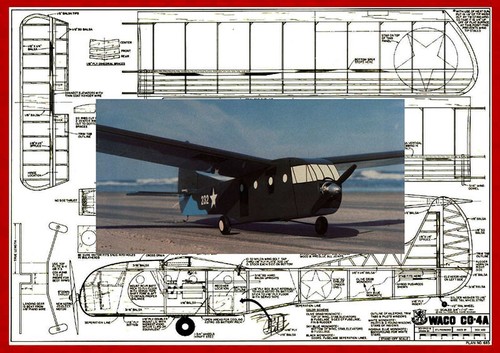 Model airplane plans - airplane, (rc)
