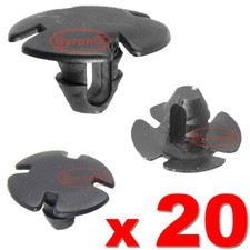 ALFA ROMEO BONNET LINING CLIPS SOUND INSULATION TRIM 164 75 SPIDER PLASTIC X 20