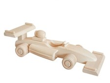 Wooden handmade Formula 1 F1