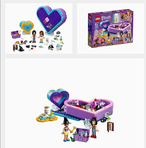 Lego friends heart - friends, box