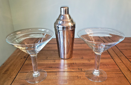 Huge giant martini - martini, set