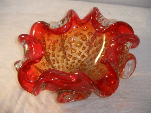 Murano glass ruby red - ruby,