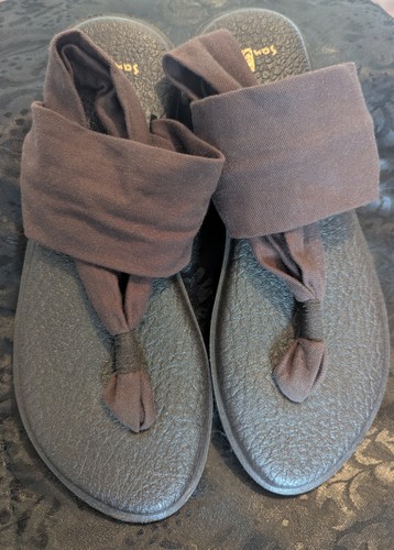 Sanuk brown womens yoga sling - sanuk,