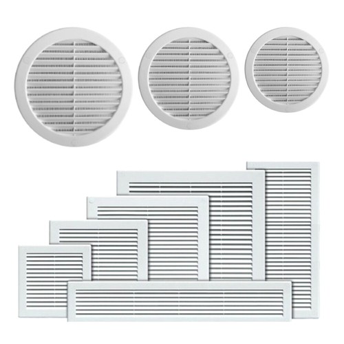White air vent grille - air,