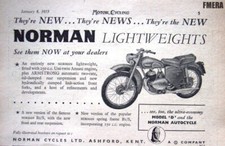 NORMAN 250cc Uni-Twin Anzani