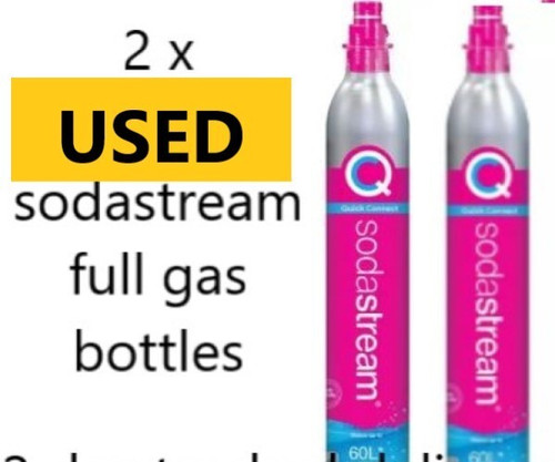 Full soda stream - full, gas